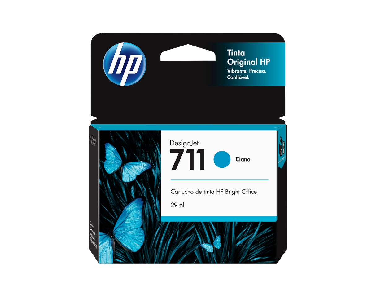 HP 711 29ml CYAN INK CARTRIDGE - T530