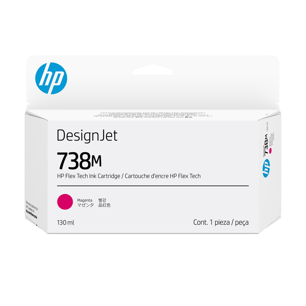 HP 738M - 300 ml Magenta DesignJet ink cartridge XT950