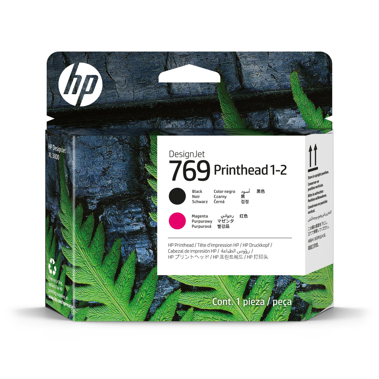 HP 769 Black Magenta 1-2 DesignJet Printhead 3800 XL