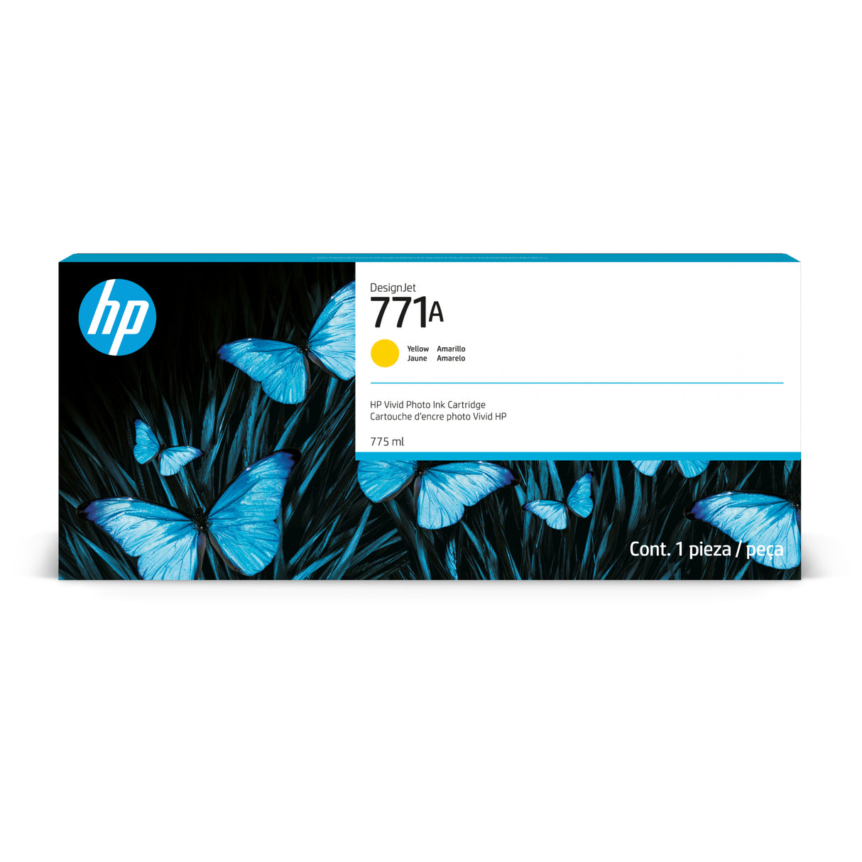 HP #771A 775ML YELLOW Z6200/Z6600/Z6610/Z6800/Z6810