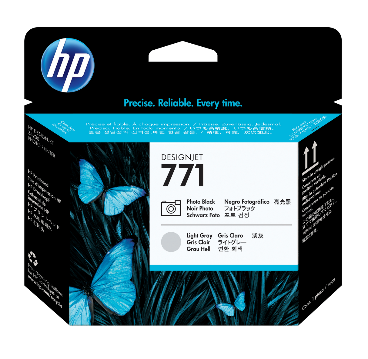 HP 771 Photo Black/Light Gray DesignJet Printhead