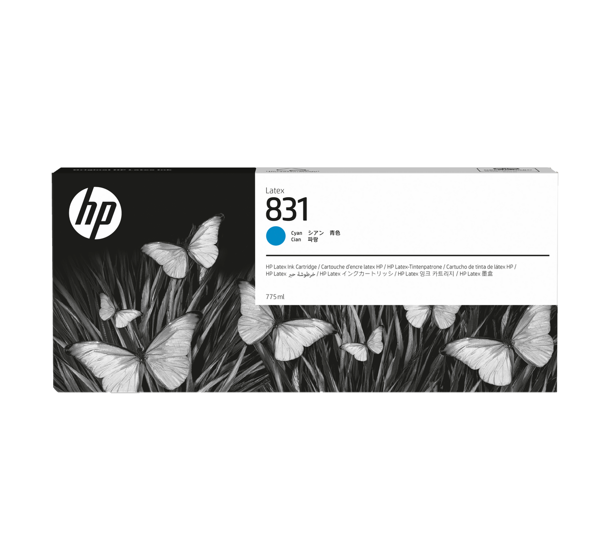 HP 831A 775-ML CYAN LATEX 335 360 365 INK CARTRIDGE