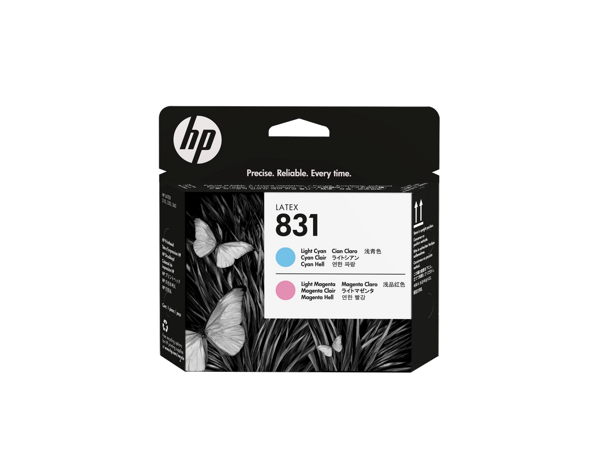 HP 831A LIGHT MAGENTA/LIGHT CYAN LATEX 335 360 365 PRINTHEAD