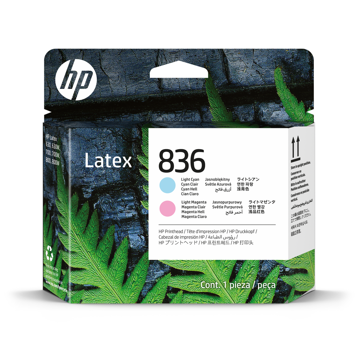 HP 836 Light Cyan/Light Magenta Latex Printhead