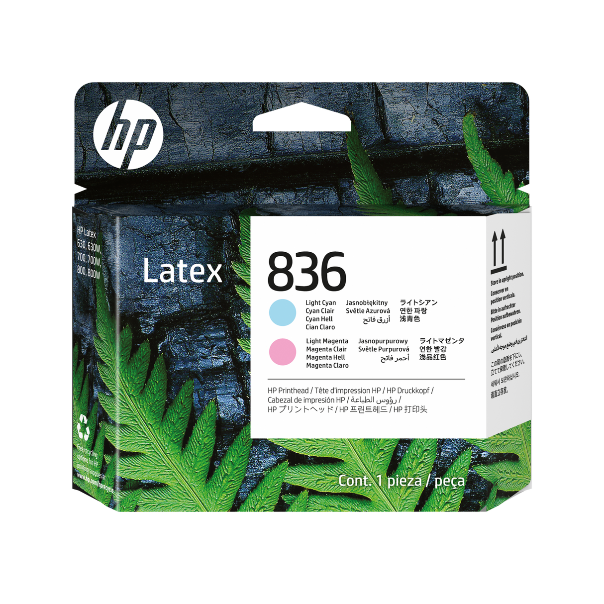 HP 836 LT CYAN/LT MAG LATEX PRINTHEAD