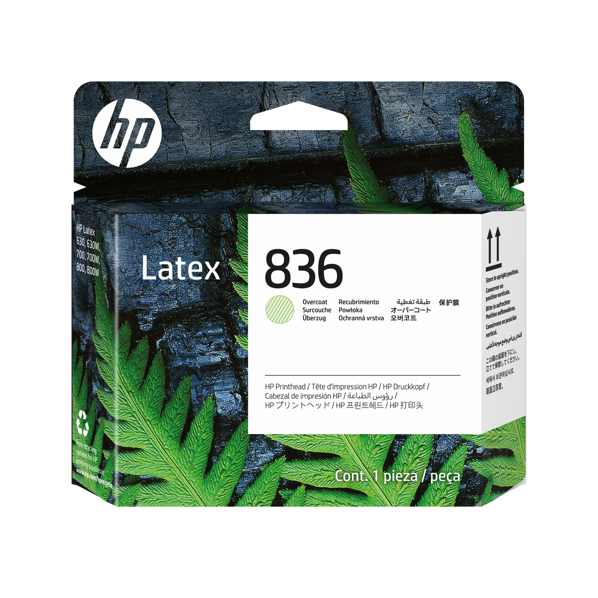 HP 836 OVERCOAT LATEX PRINTHEAD