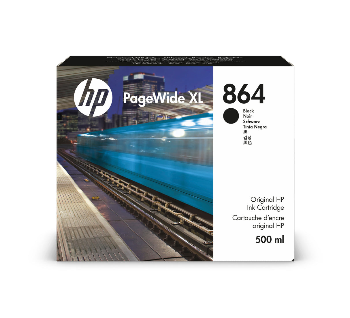 HP 864 500ml Black PageWide XL Ink Cartridge 4200/4700