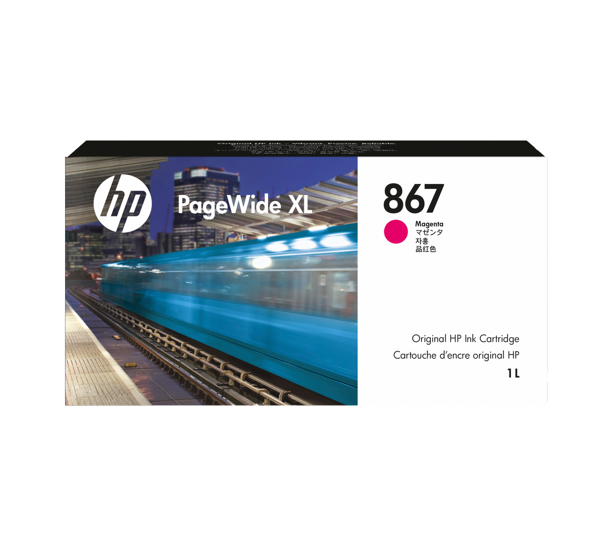 HP 867 1L Magenta PageWide XL 5200 Ink Cartridge