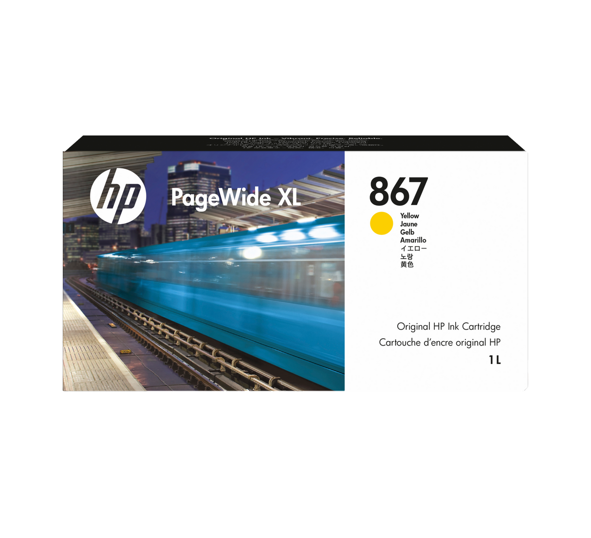 HP 867 1L Yellow PageWide XL 5200 Ink Cartridge