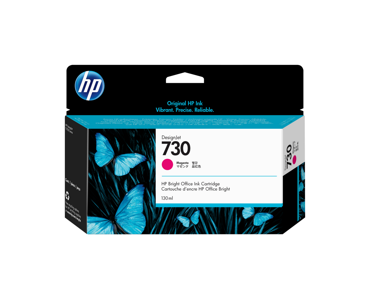 HP 730 130-ml Magenta Ink Cartridge