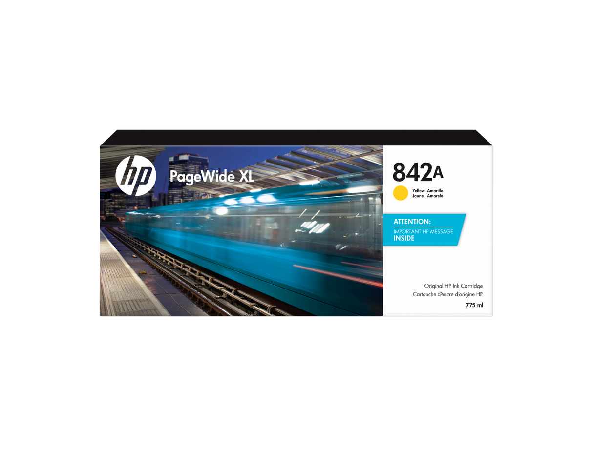 HP 842A 775ML YELLOW PAGEWIDE 8000 XL INK