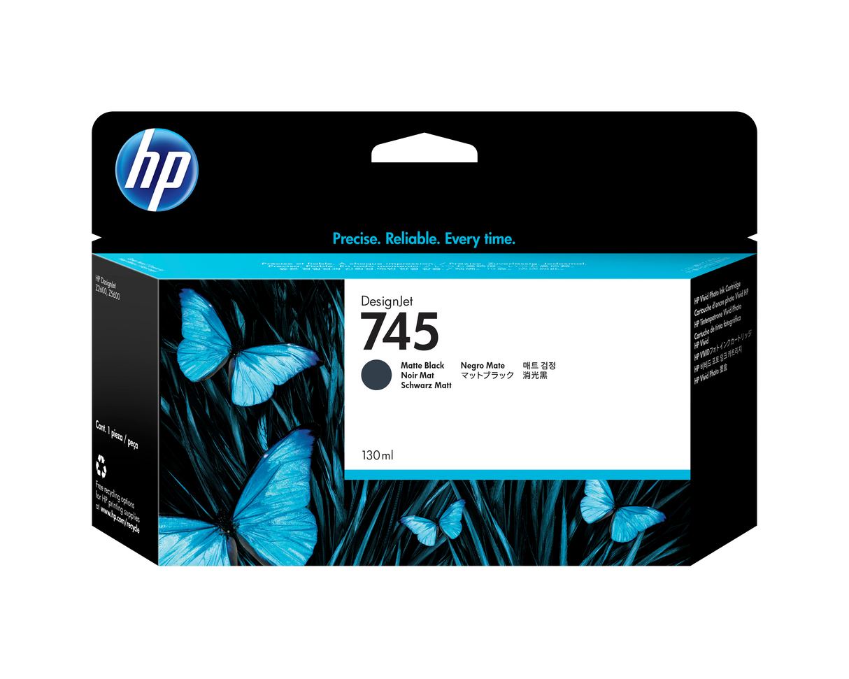 HP 745 300ML MATTE BLACK DESIGNJET INK CARTRIDGE  Z2600/Z5600
