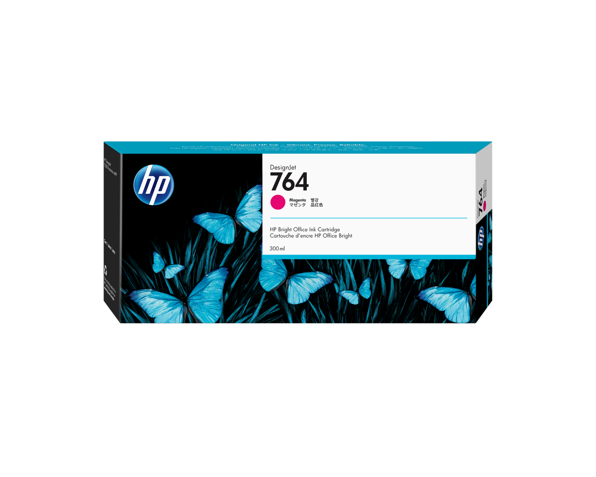 HP 764 300-ML MAGENTA DESIGNJET INK T3500