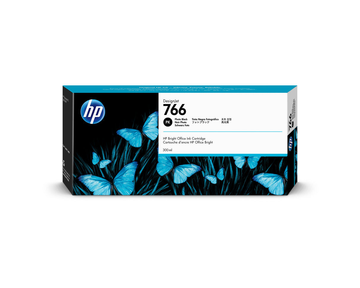 HP 766 300ML PHOTO BLACK DESIGNJET INK CARTRIDGE  DJXL 3600