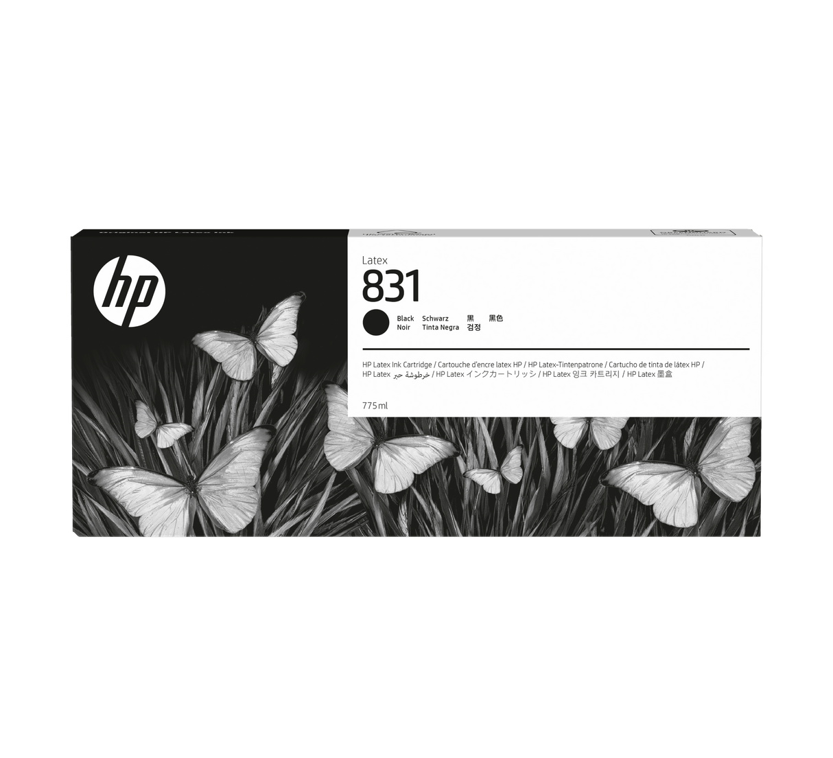 HP 831A 775-ML BLACK LATEX 335 360 365 INK CARTRIDGE