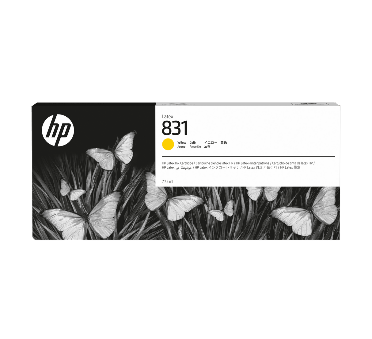 HP 831A 775-ML YELLOW LATEX 335 360 365 INK CARTRIDGE
