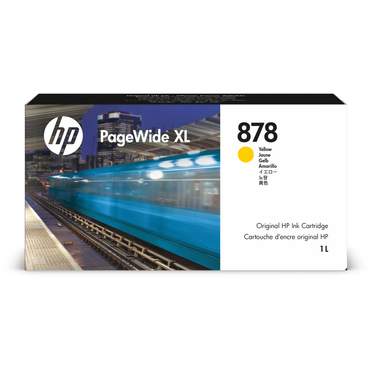HP 878 1L YELLOW PAGEWIDE XL 5200 PRO 8200 INK CARTRIDGE