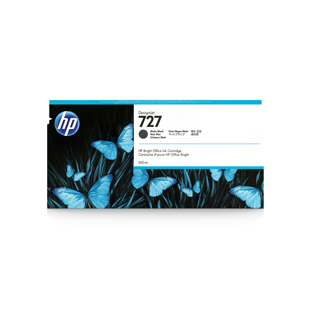 HP 727 300-ML MATTE BLACK DESIGNJET INK T920/930/1530/2500/2530
